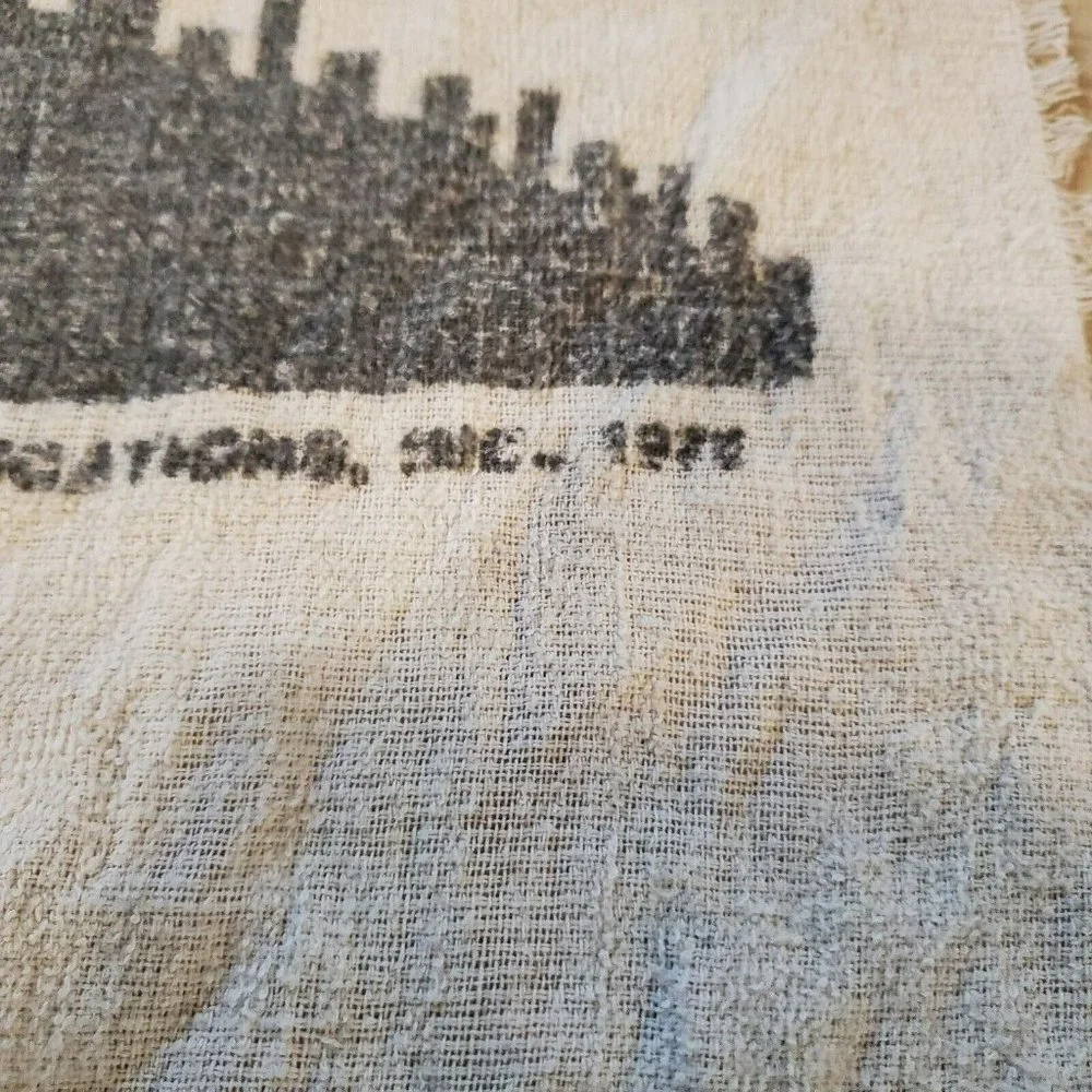 Vintage 1978 Superman Beach Towel‎ 59 X 34 (Stained)